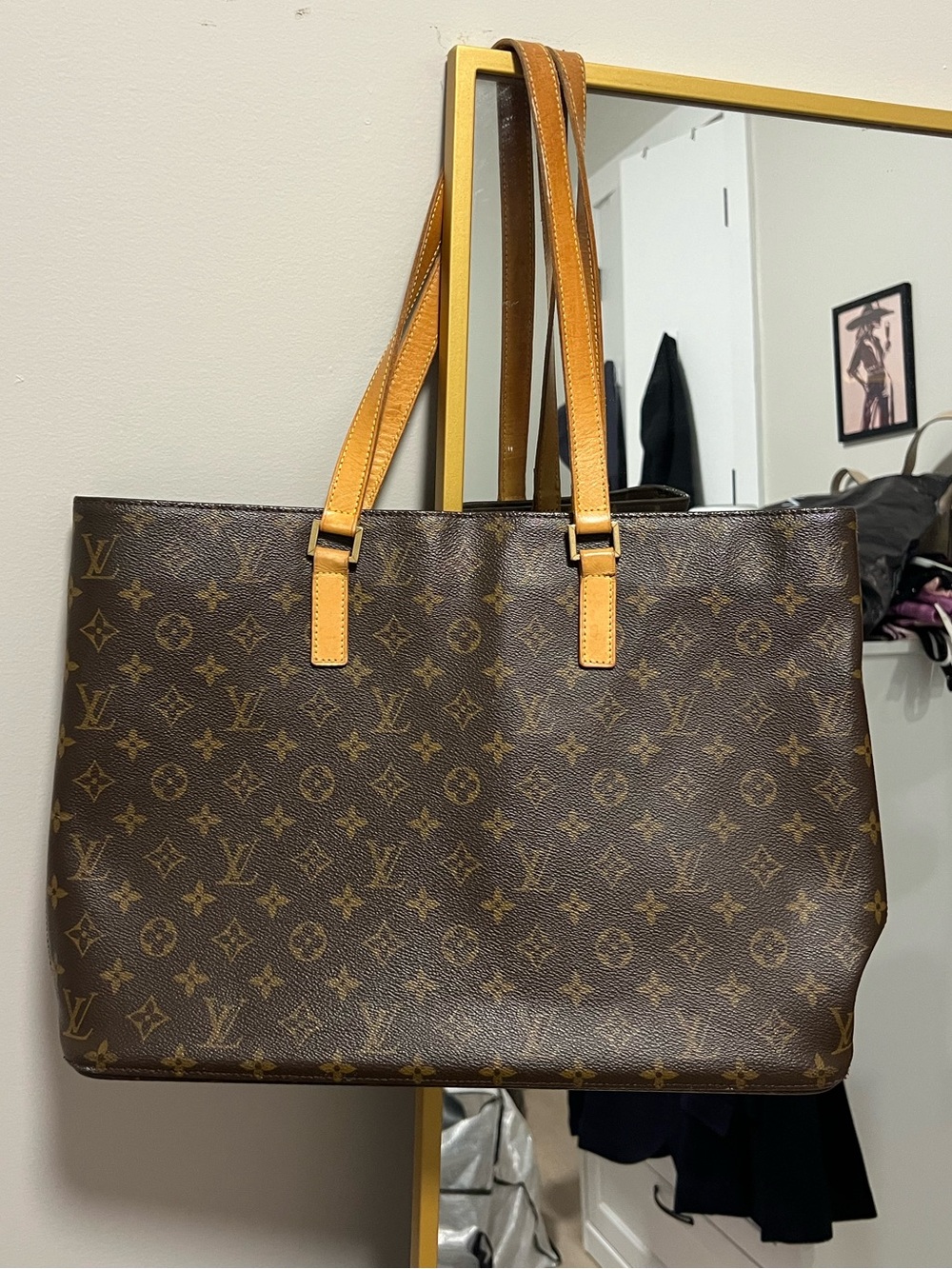 Louis Vuitton Monogram Canvas Tote 100% authentic